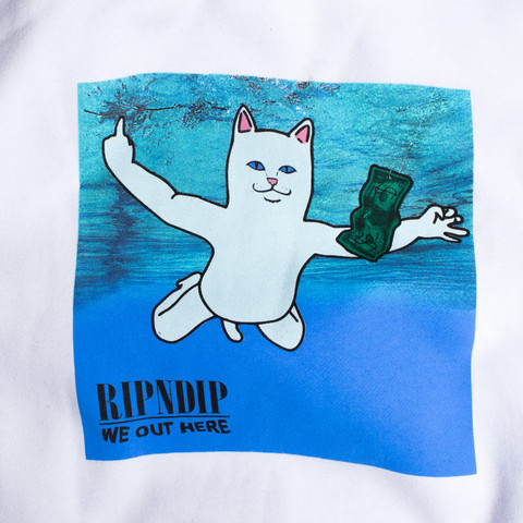 Nermvana Pullover White